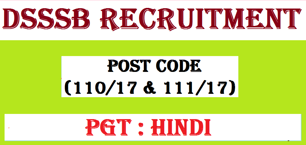 DSSSB-PGT Classes in Rohini DSSSB-PGT Classes in Rohini